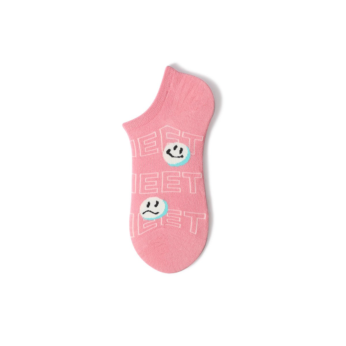 Princess Heart Summer Women 5pcs Ankle Socks Set - 0cm