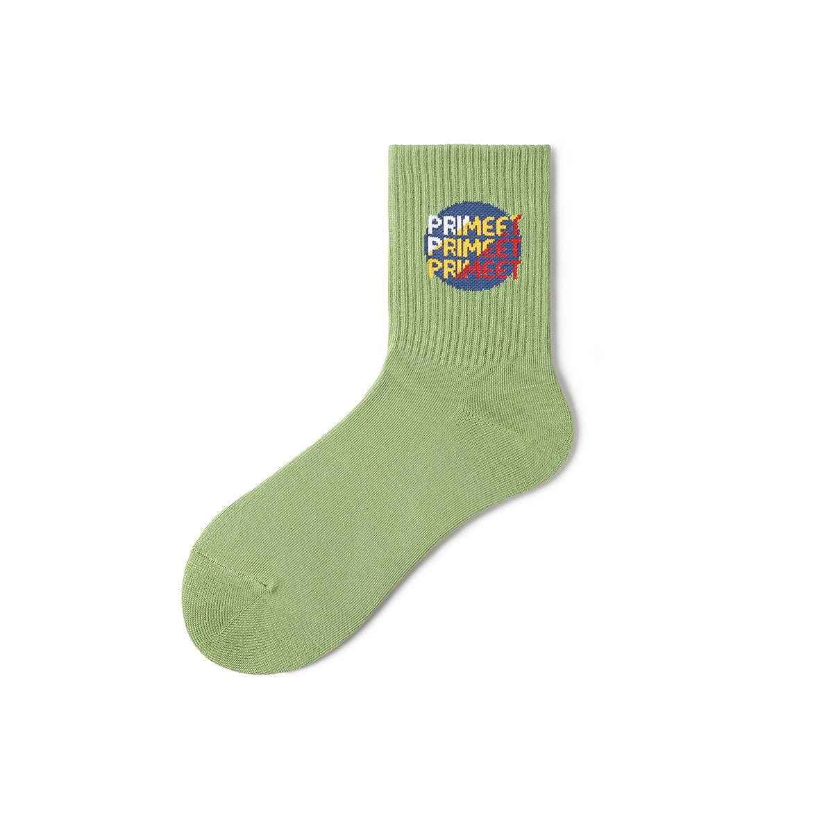 Rainbow Day All season Unisex 5pcs Crew Socks Set   0cm