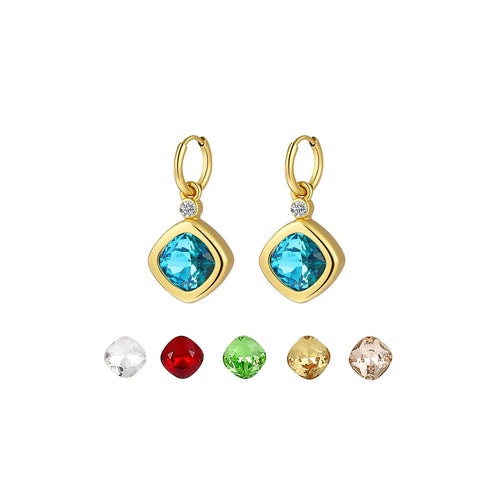 Replaceable Magic Candy Box Gold Earrings Set   0cm