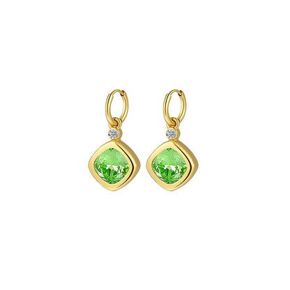Replaceable Magic Candy Box Gold Earrings Set - 0cm