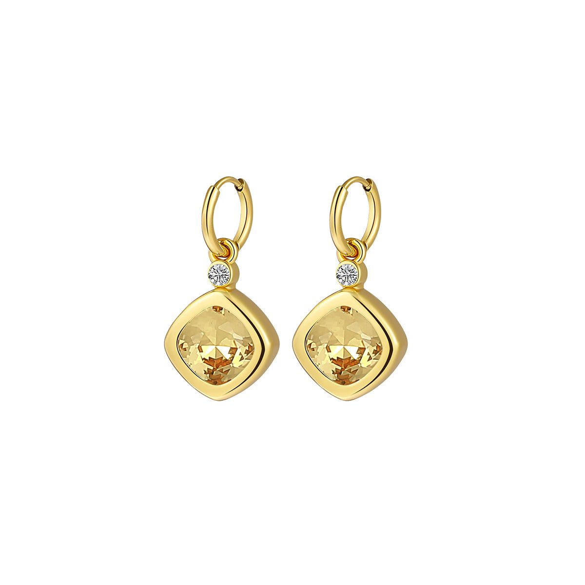 Replaceable Magic Candy Box Gold Earrings Set   0cm