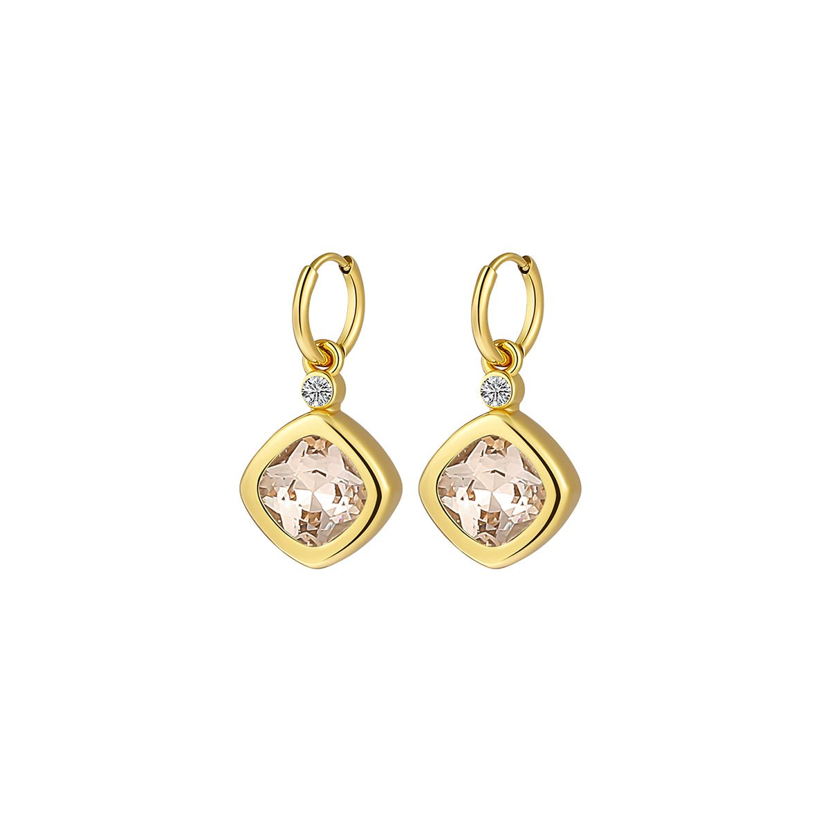 Replaceable Magic Candy Box Gold Earrings Set   0cm