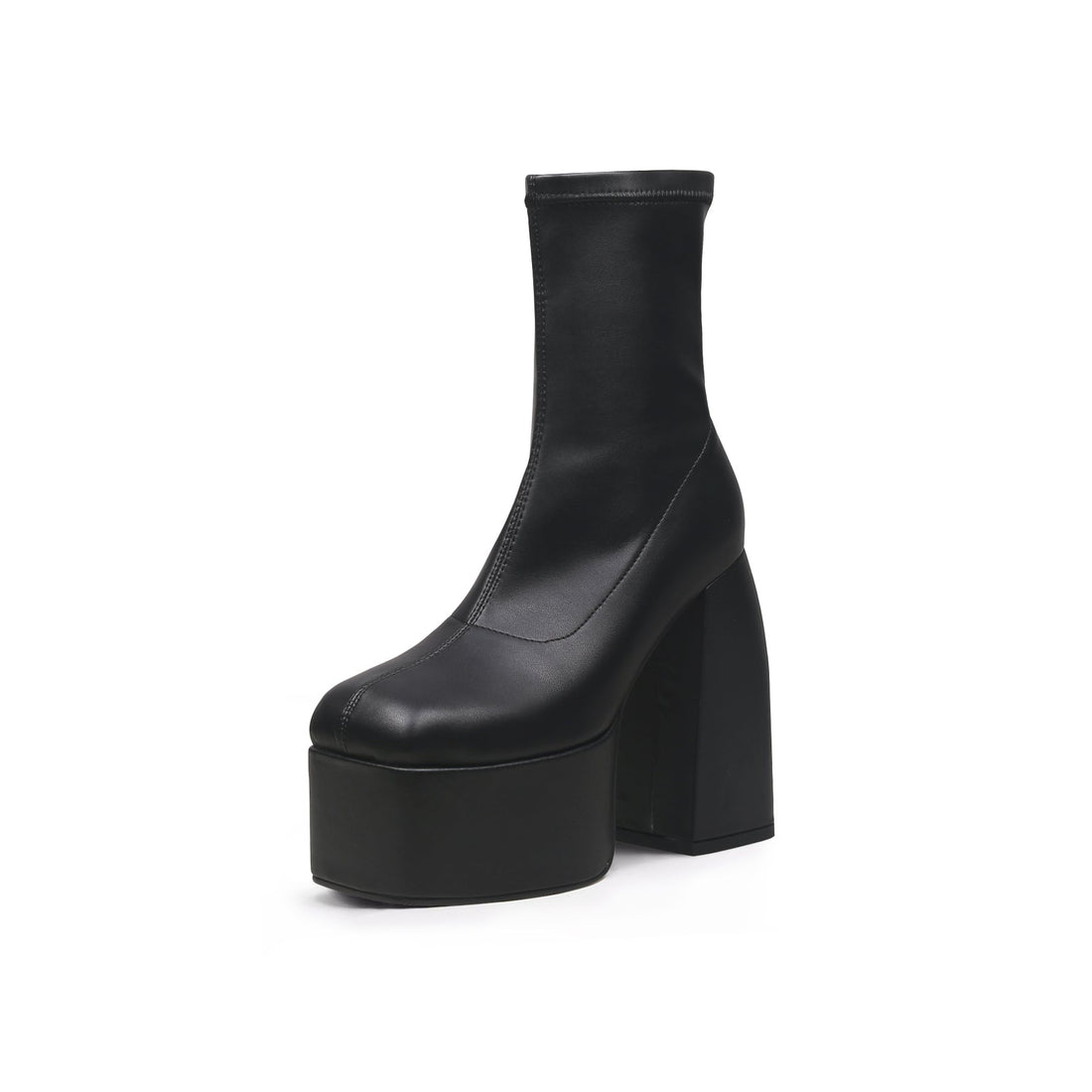 Restless Riser Black Boots - 0cm