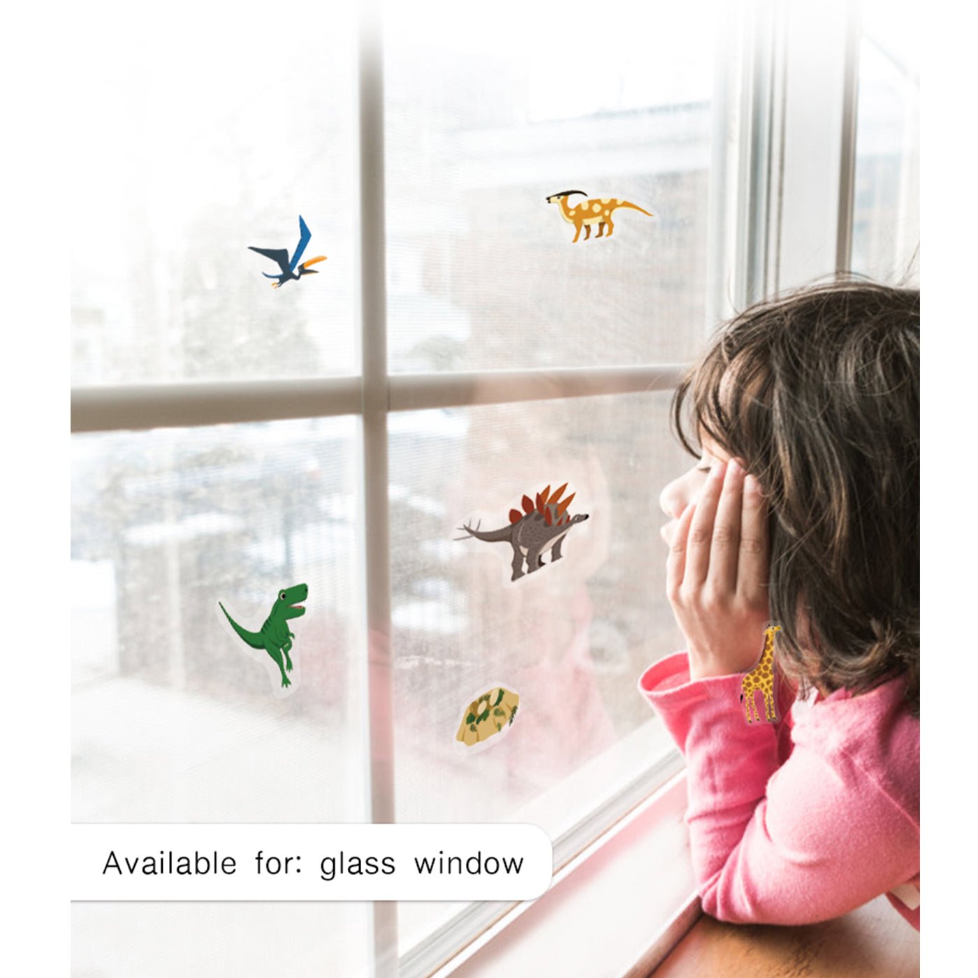 Reusable Electrostatic Sticker Book - Animal - 0cm