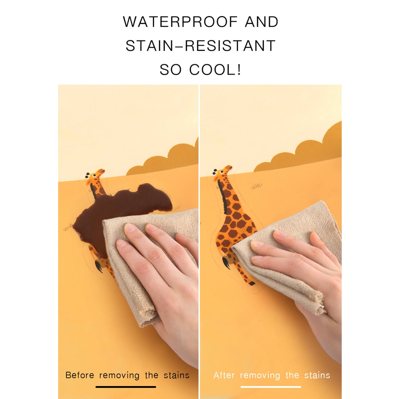 Reusable Electrostatic Sticker Book   Animal   0cm