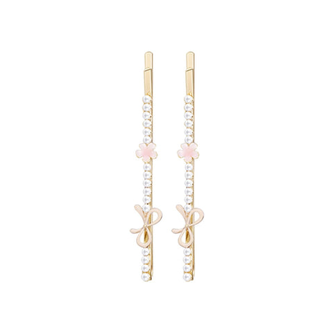 Romantic Sakura Pink Hair Pin Set