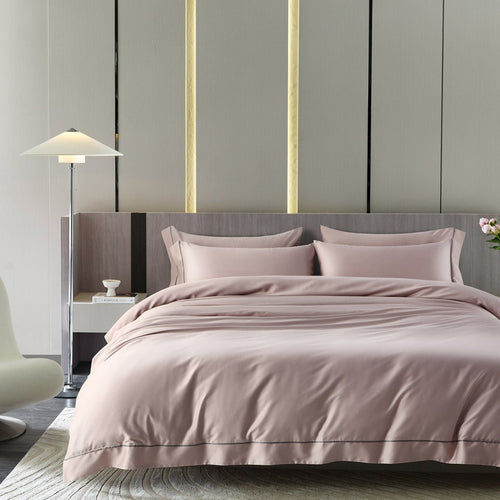 Ryan 4 Piece A grade 60s Pure Cotton Redbean Quilt Cover Set   0cm