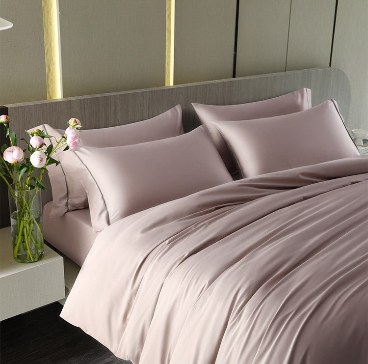 Ryan 4 Piece A grade 60s Pure Cotton Redbean Quilt Cover Set   0cm