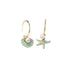 Sea Beauty Blue Earrings - 0cm