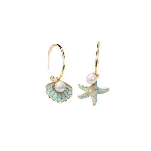 Sea Beauty Blue Earrings   0cm