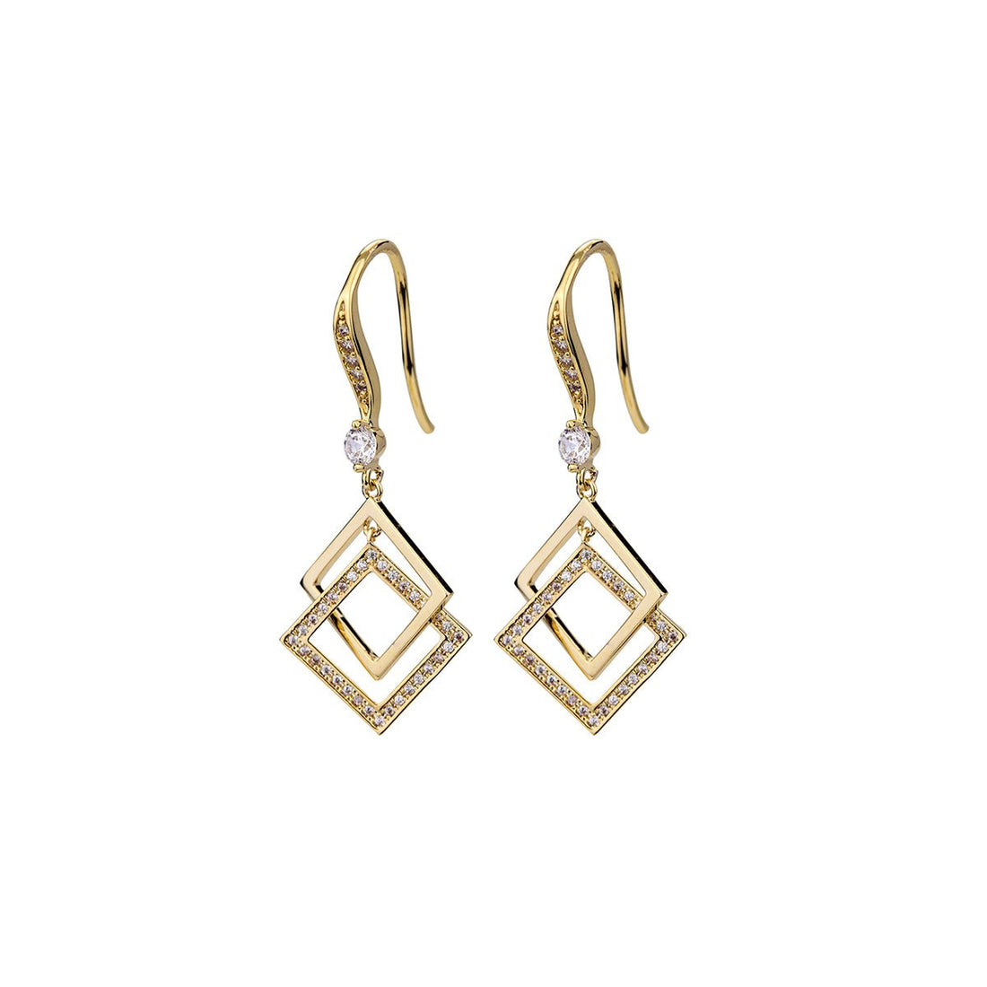 Second Chance Gold Earrings - 0cm