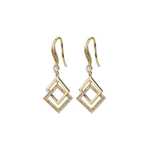 Second Chance Gold Earrings   0cm