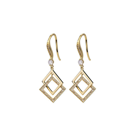 Second Chance Gold Earrings