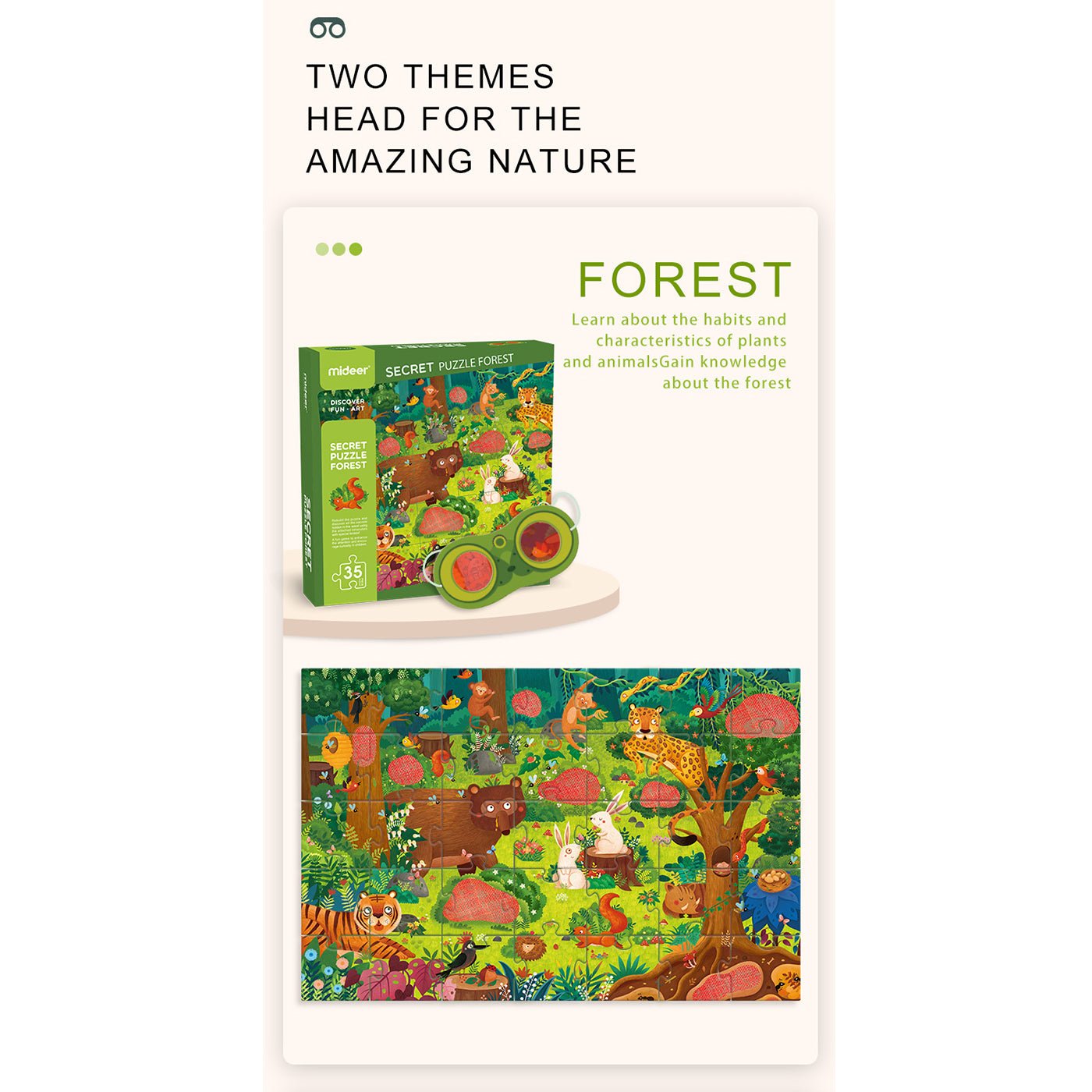 Secret Puzzle Forest 35pcs   0cm
