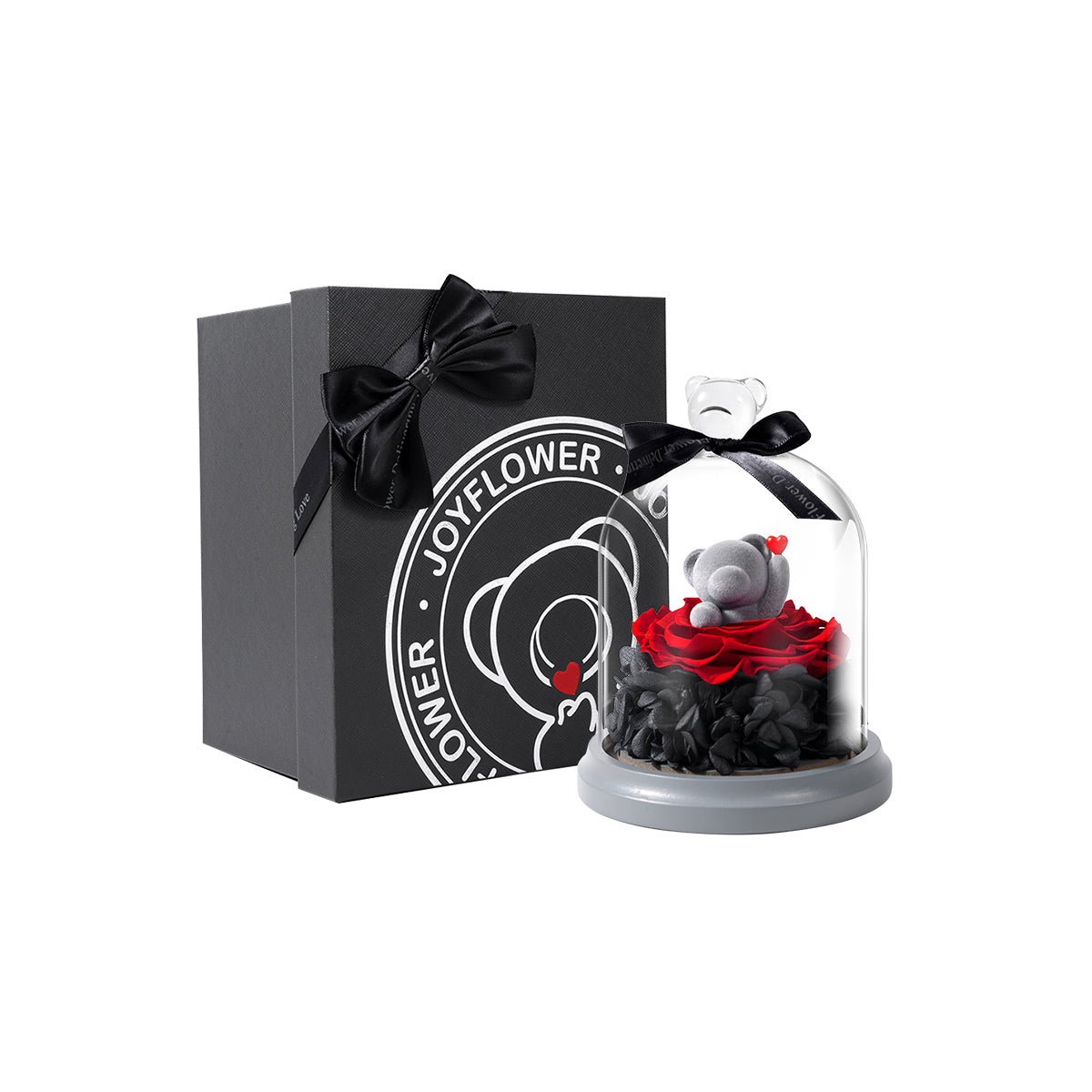 Sending Love Eternal Flowers Rose Teddy Bear   0cm