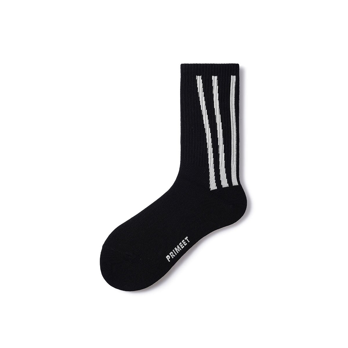 Simple Trend All season Unisex 5pcs Active Crew Socks Set   0cm