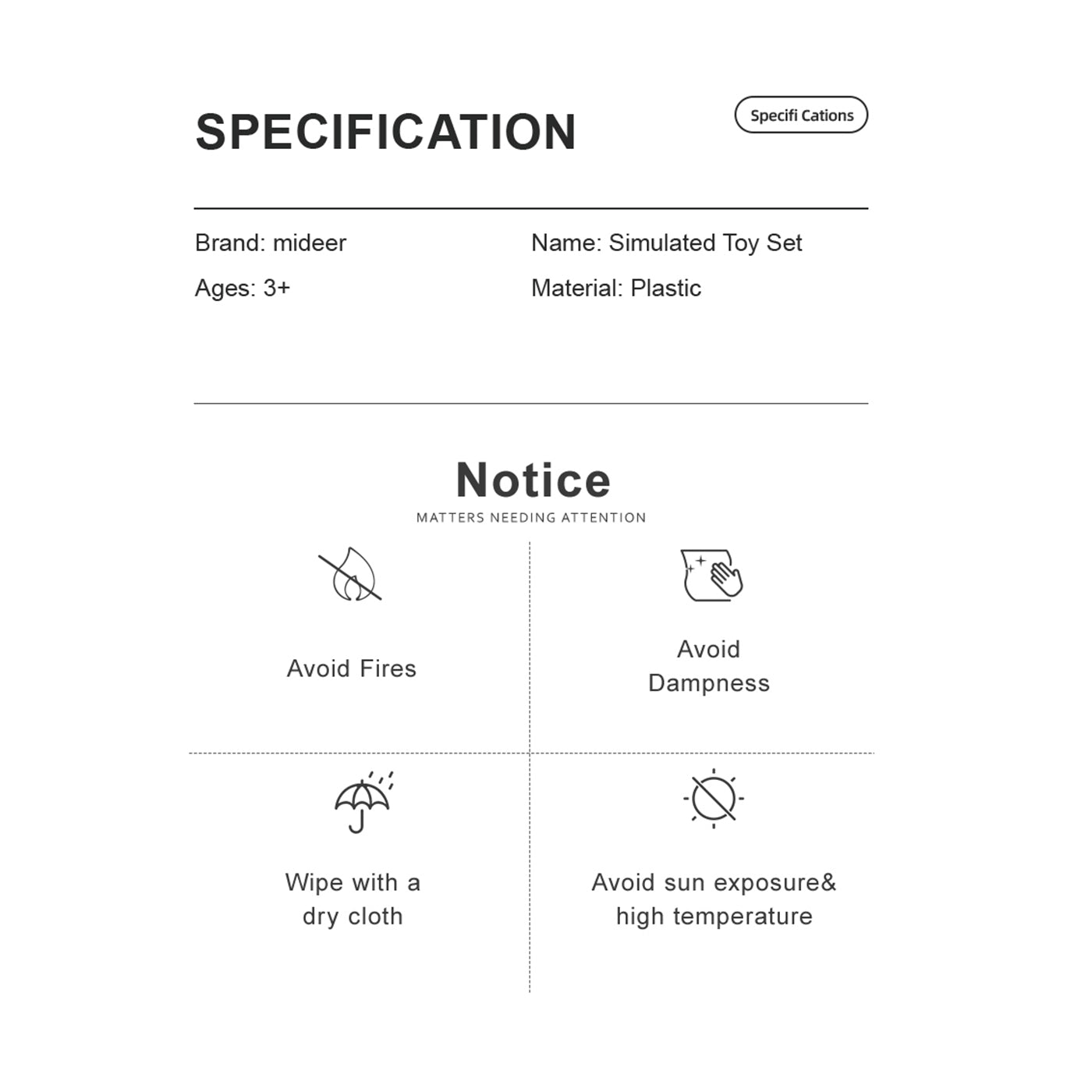 Simulation Toy Set - Animal Paradise - 0cm