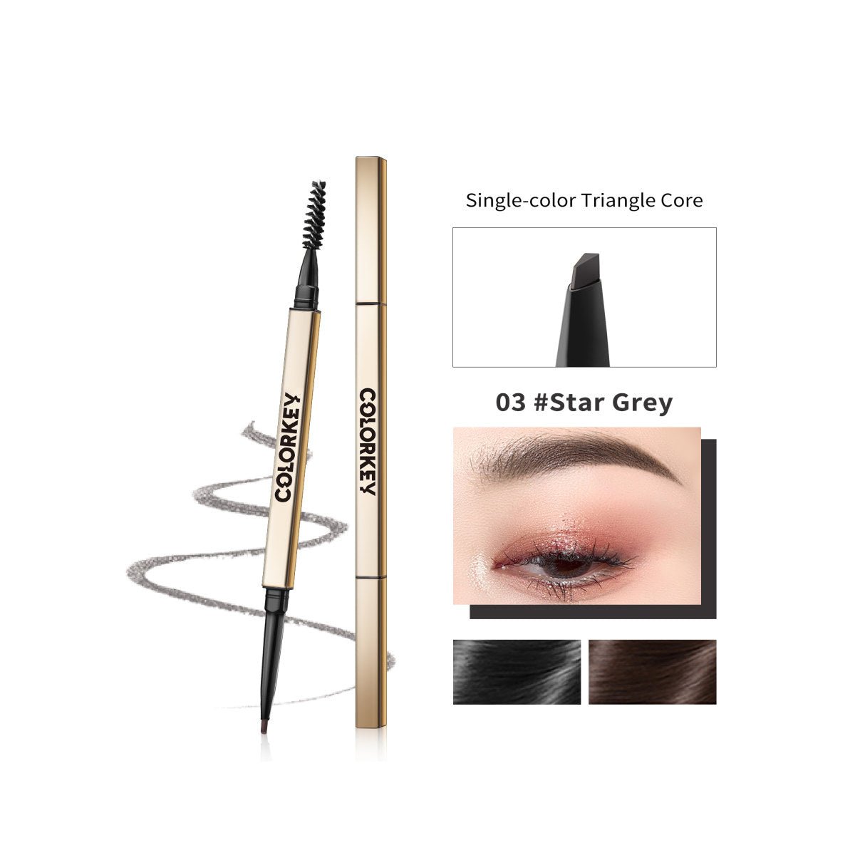 Sketch Eyebrow Pencil 03 Gray   0cm