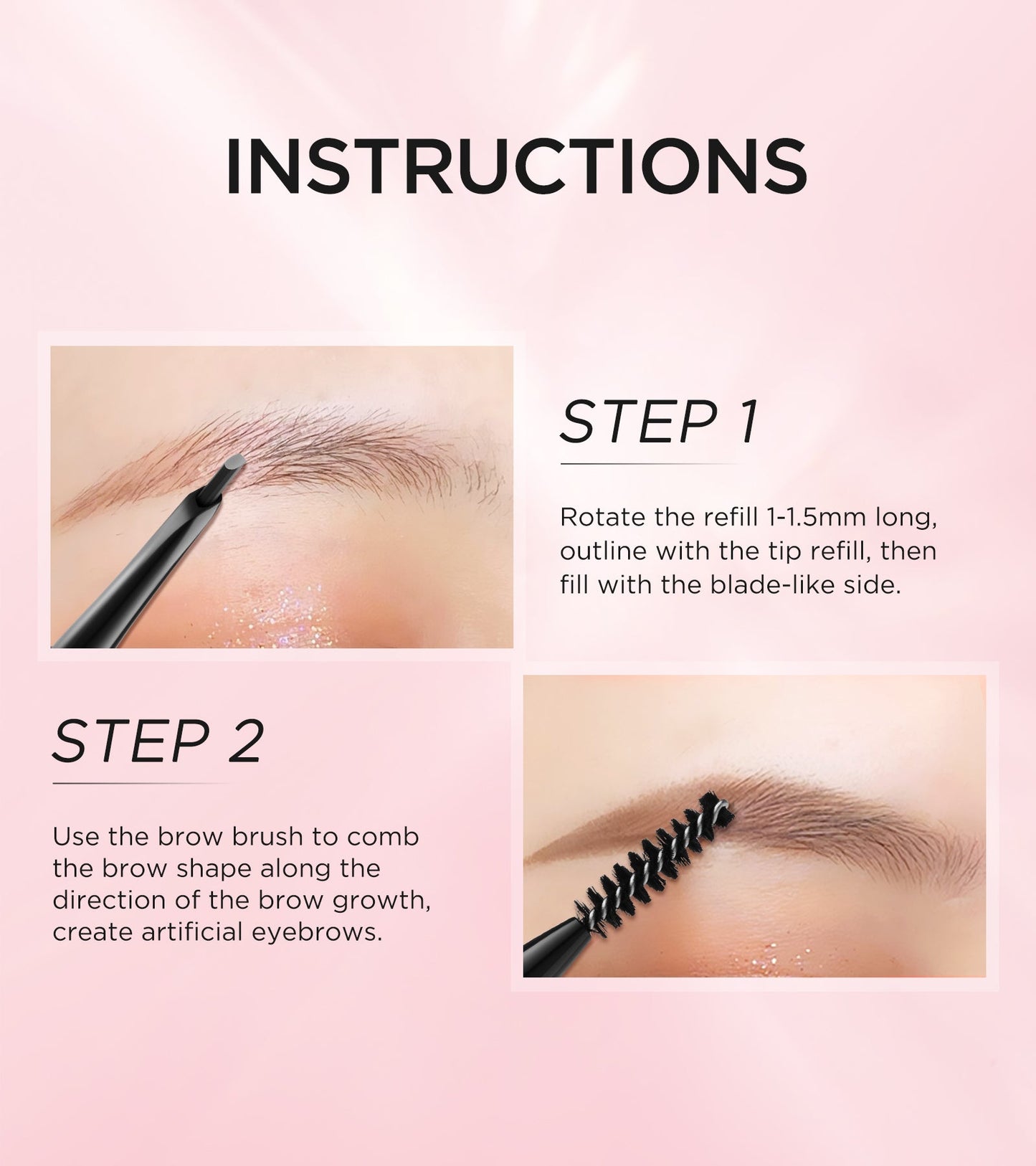 Sketch Eyebrow Pencil Blade Version 04 Gray Brown   0cm