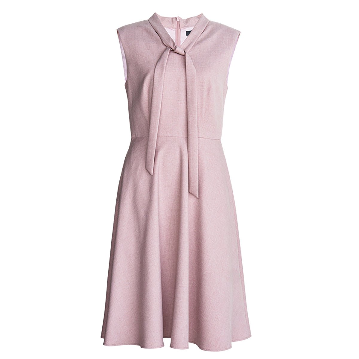 Sleeveless Pink Modern Fashion Dress   0cm