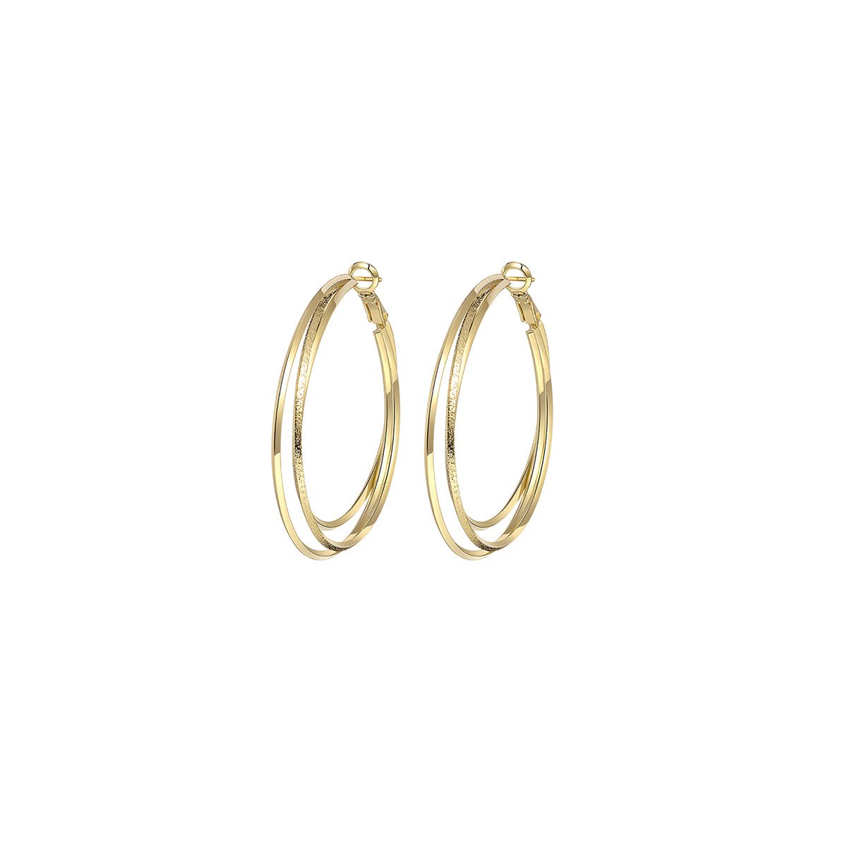 Slinky Seduction Gold Earrings   0cm