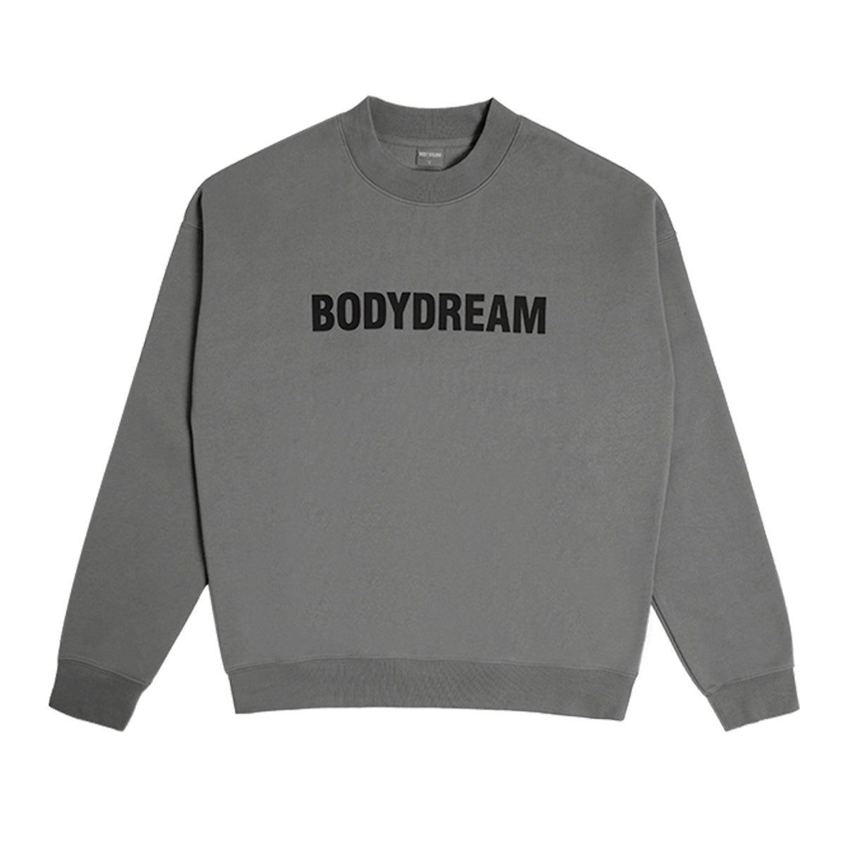 Slouch Logo print Charcoal Crew Sweater   0cm