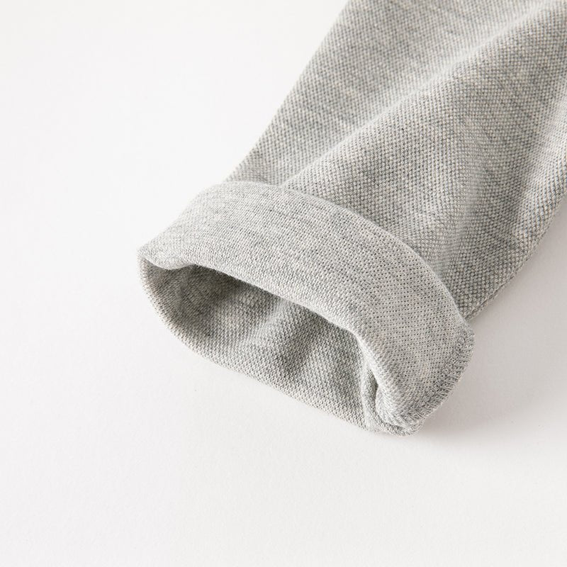 Space Travel Boy Fake Two piece Grey Sweater & Pants Set   0cm