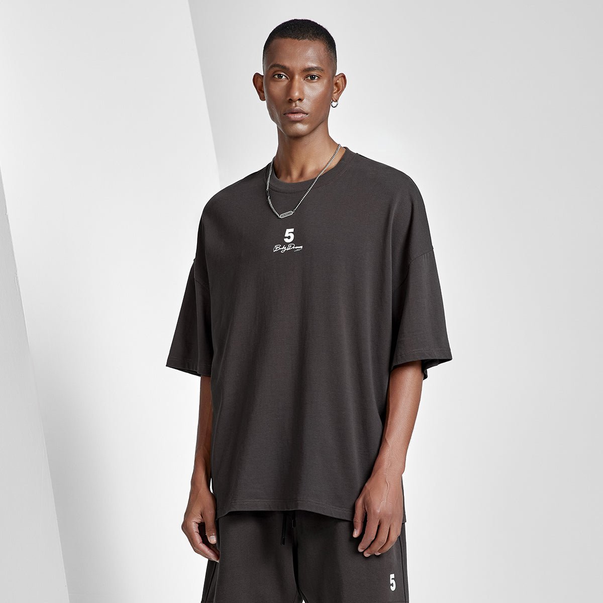 Special 5 Flat Coffee Logo Tee   0cm