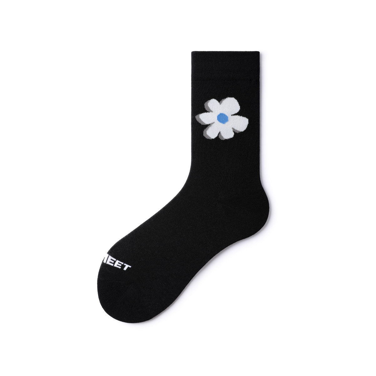 Spring Flower All season Women 5pcs Crew Socks Set   0cm