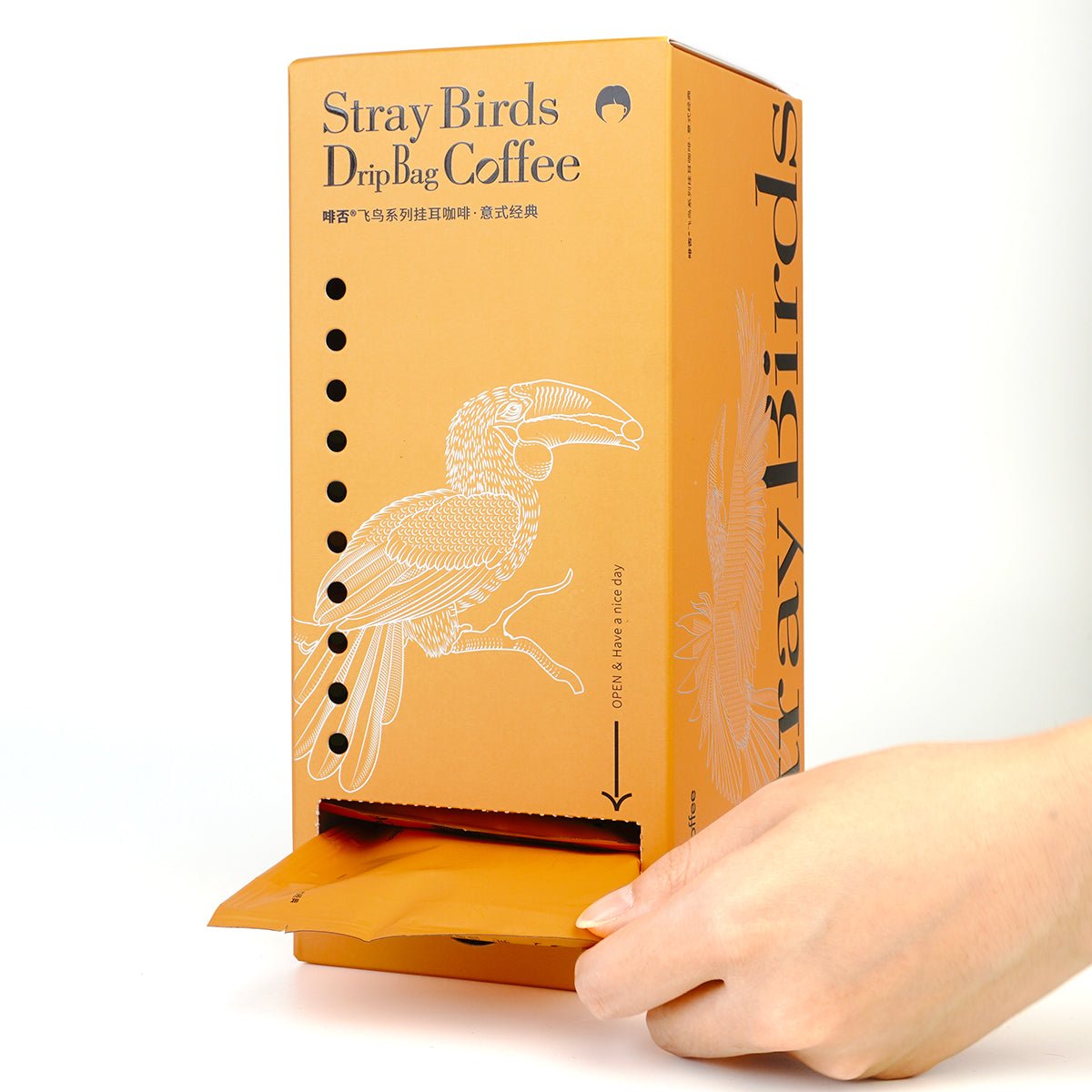 Stray Birds Dripbag Italian Black Coffee 210g (21 Bags)   0cm