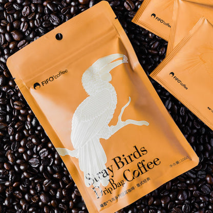 Stray Birds Dripbag Italian Black Coffee 50g (5 Bags) - 0cm