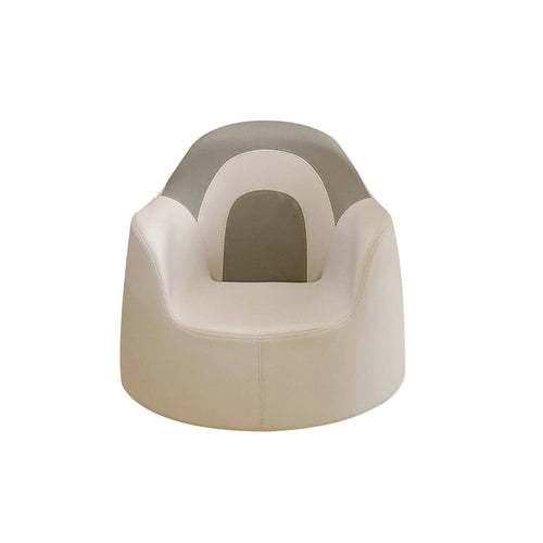 Stripe Impression Mocha Sofa   0cm