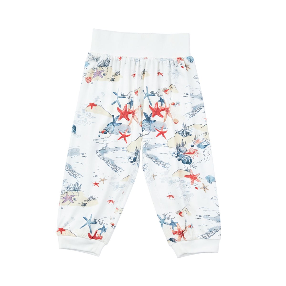 Sunset Tide Short Sleeve Kids White Pyjama Set   0cm