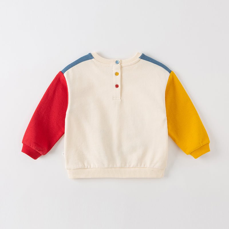 Super Excavator Driver Boy Apricot Sweater   0cm