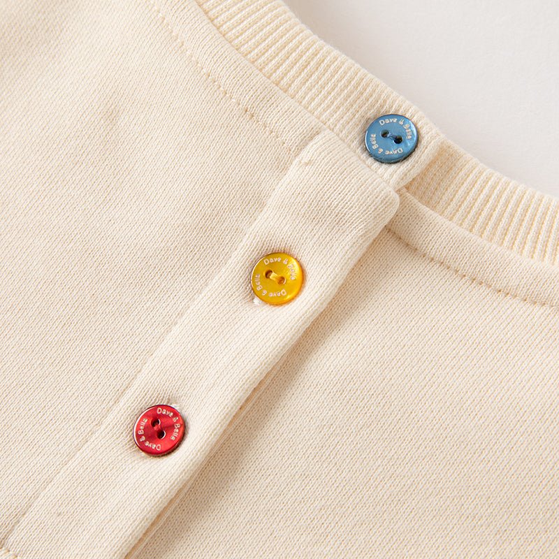 Super Excavator Driver Boy Apricot Sweater   0cm