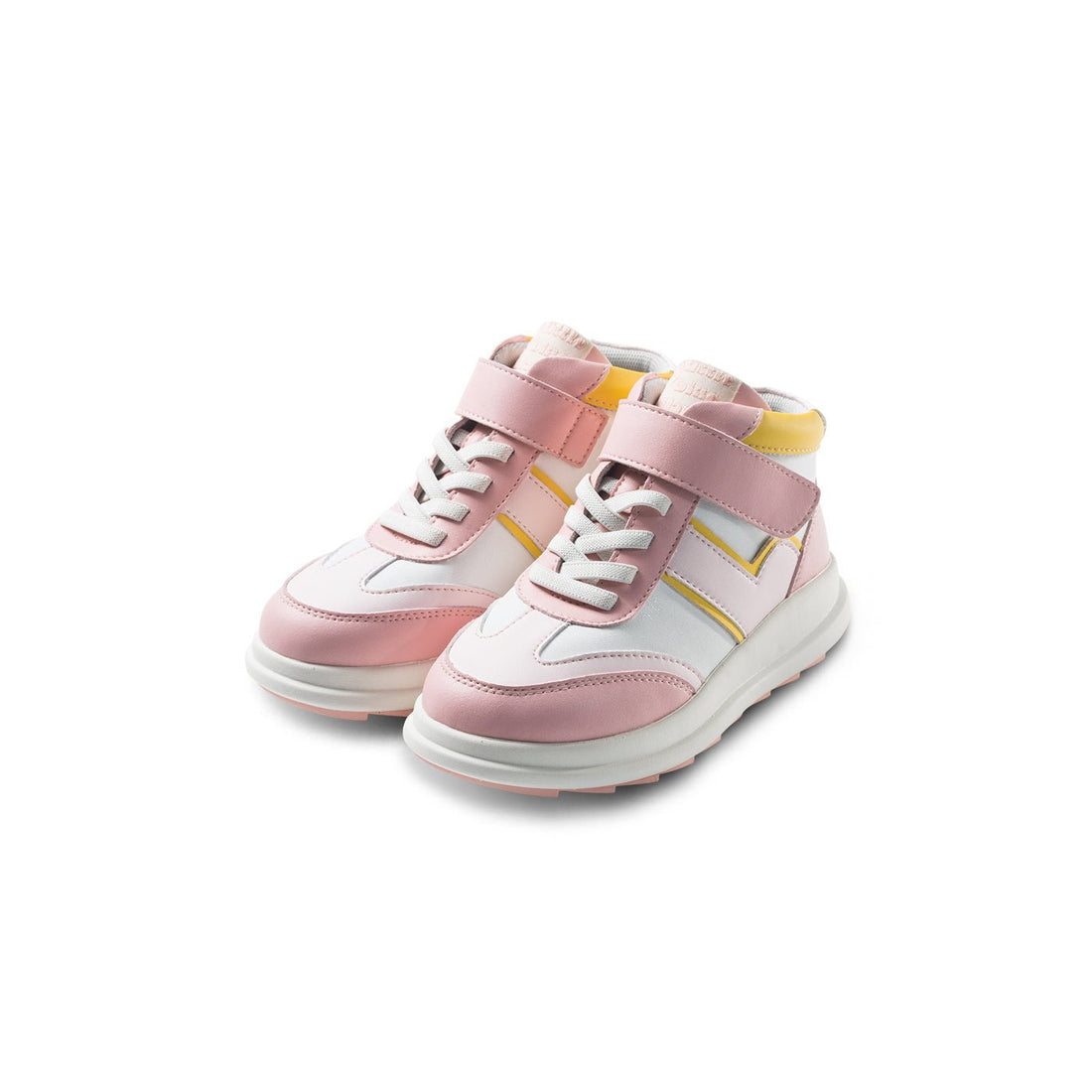 Super Icon Anti-slip Girl Pink Mid-top Sneakers - 0cm