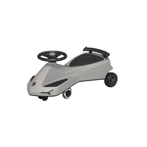 Super Racing 2 4Yrs Charcoal Swing Car With Music   0cm