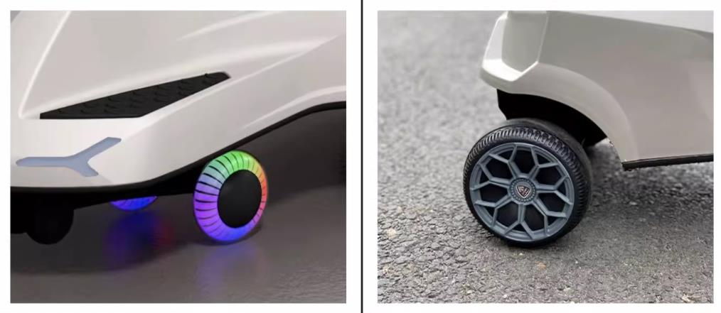 Super Racing 2 4Yrs Charcoal Swing Car With Music   0cm