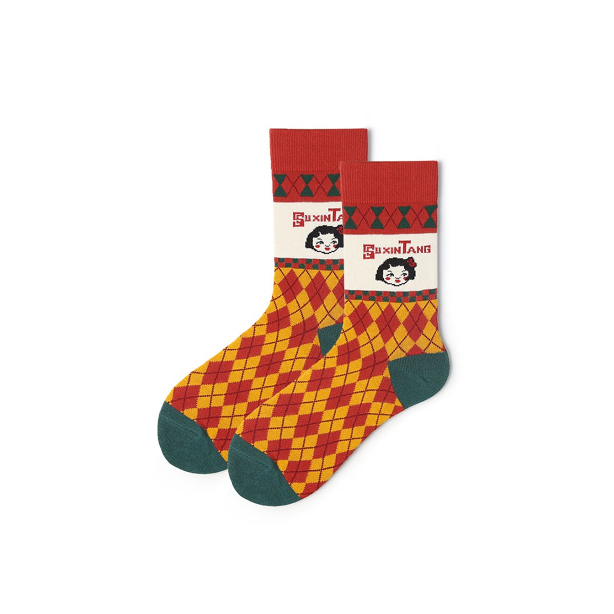 SuxinTang All season Unisex 5pcs Active Crew Socks Set   0cm