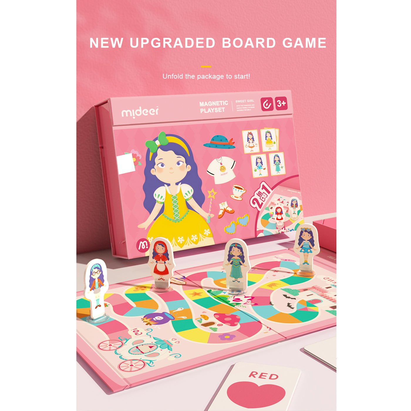 Sweet Girl Magnetic Playset   0cm