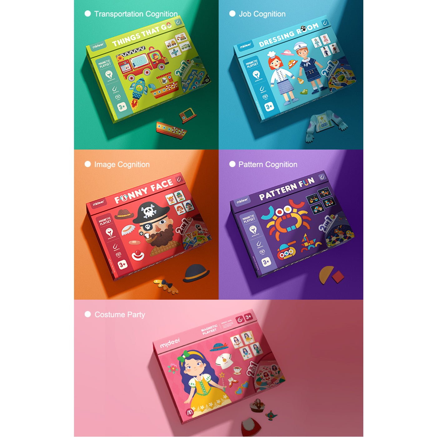 Sweet Girl Magnetic Playset - 0cm