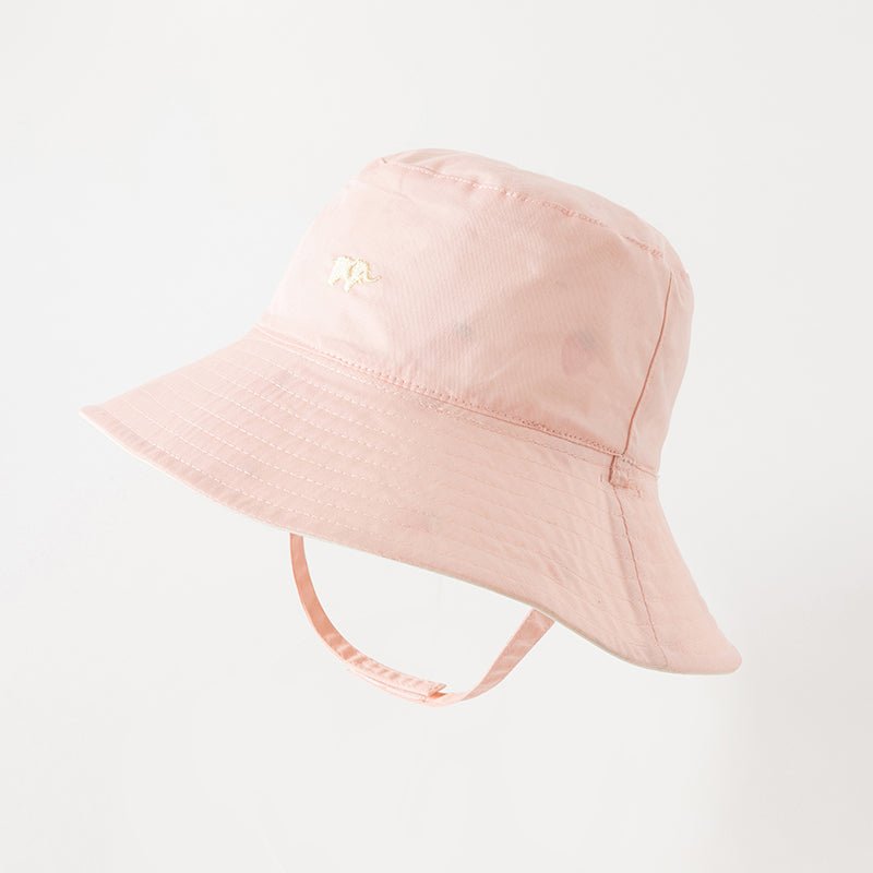Sweet Strawberry Reversible Girl Pink Summer Bucket Hat   0cm