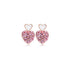 Sweetie Heart White Earrings - 0cm