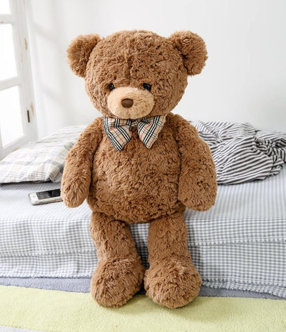 Teddy Claire With A Bow Tie Brown Plush Doll - 0cm