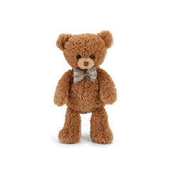 Teddy Claire With A Bow Tie Brown Plush Doll