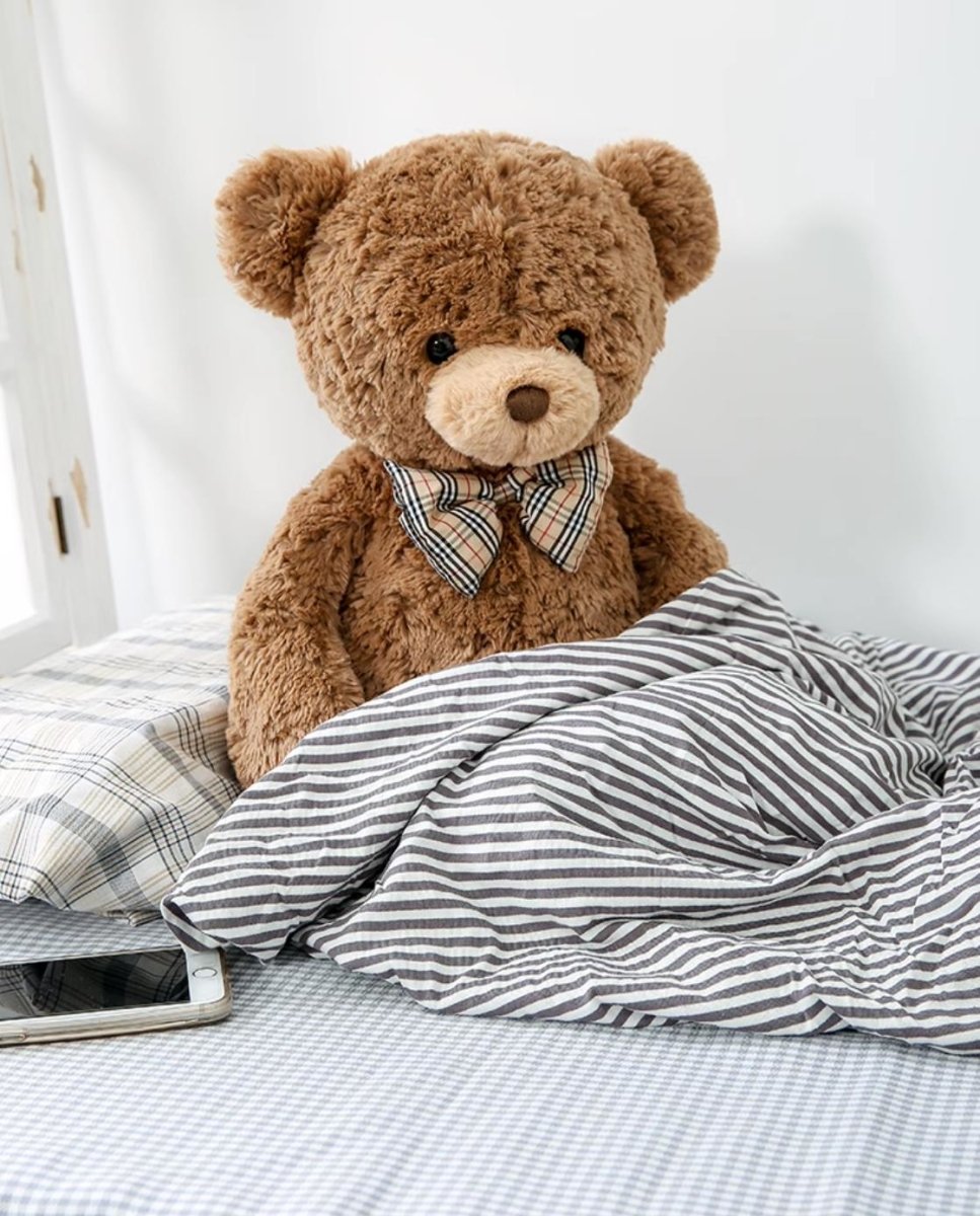 Teddy Claire With A Bow Tie Brown Plush Doll   0cm