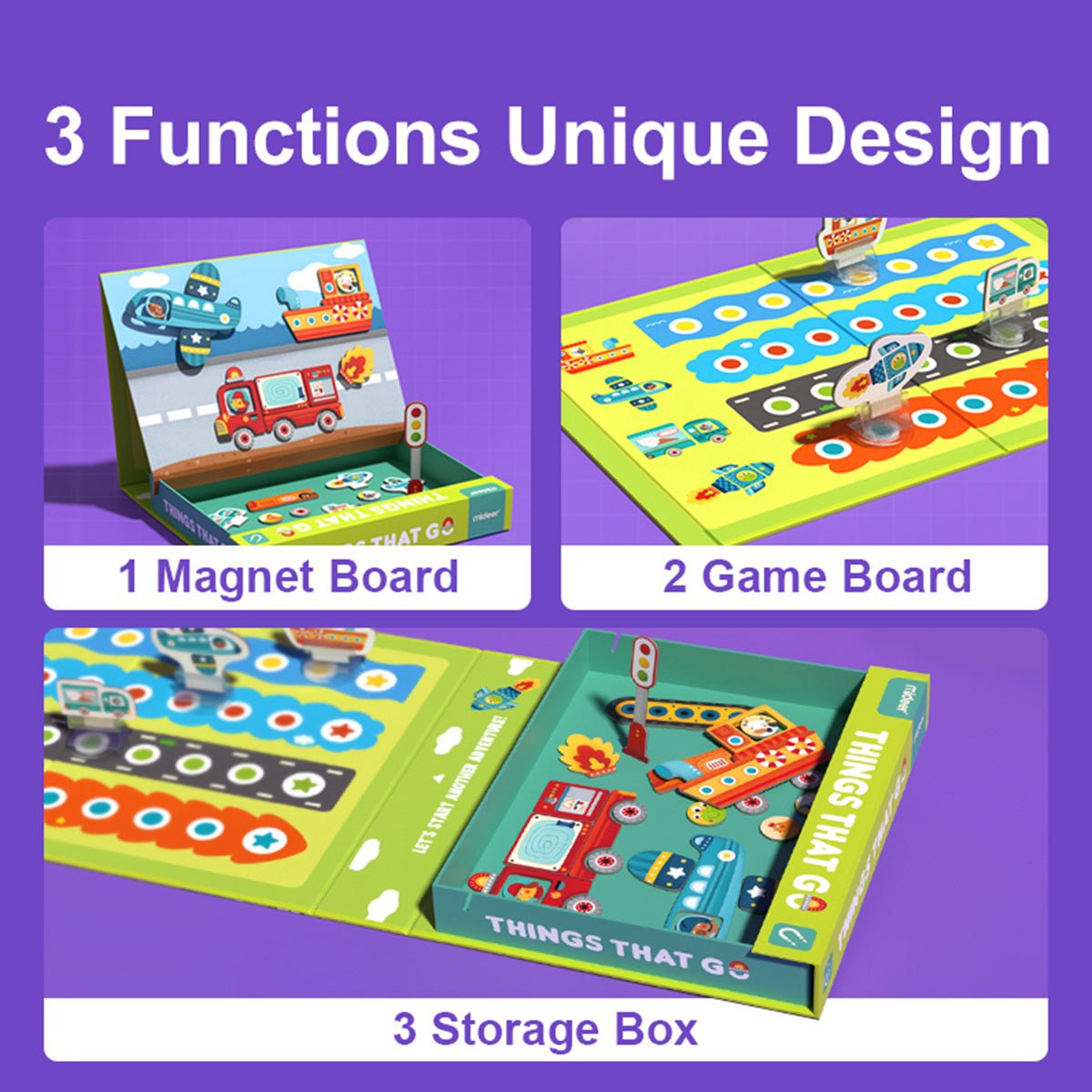 Things That Go Magenetic Playset   0cm