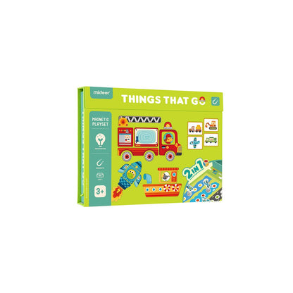 Things That Go Magenetic Playset - 0cm