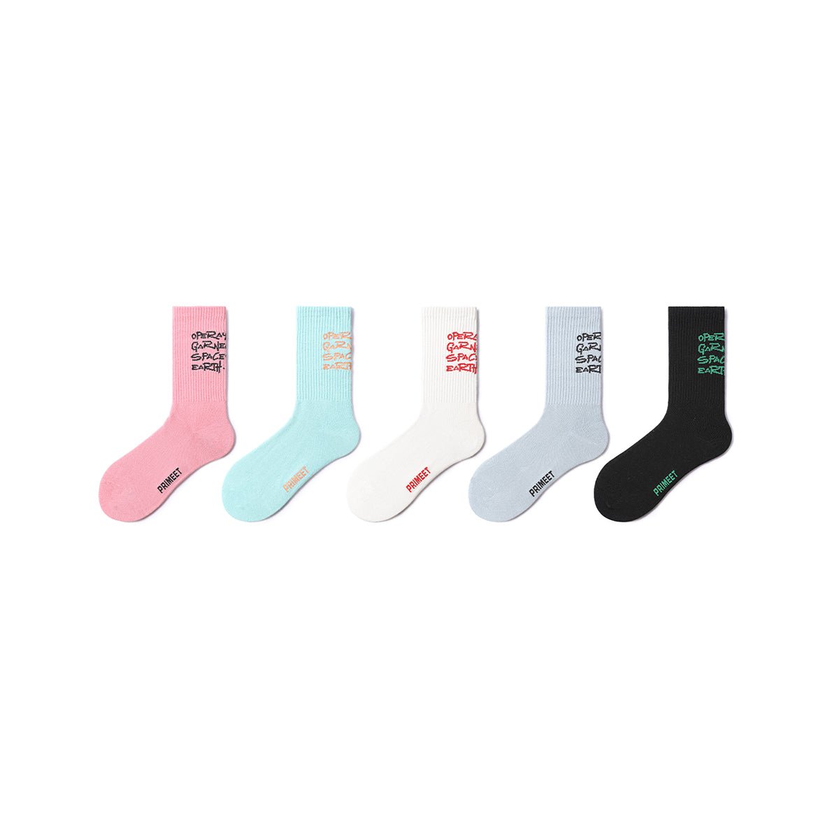 Things To Consider All season Unisex 5pcs Active Crew Socks Set   0cm