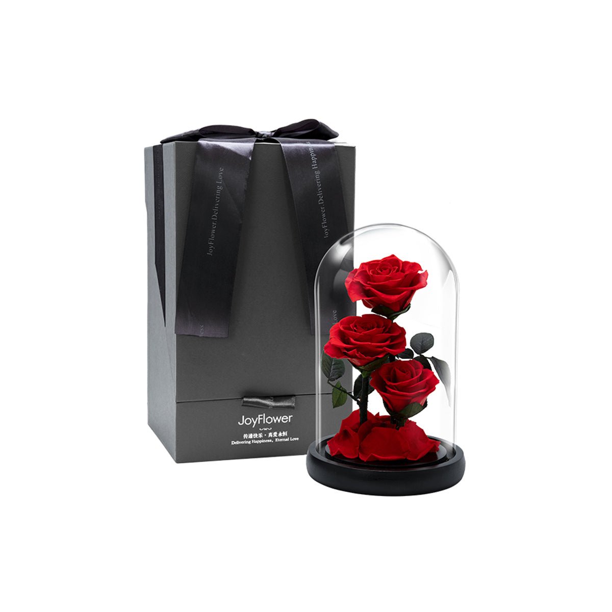 "Through Three Lifetimes, I Only Love You" Eternal Rose Flowers Gift   0cm